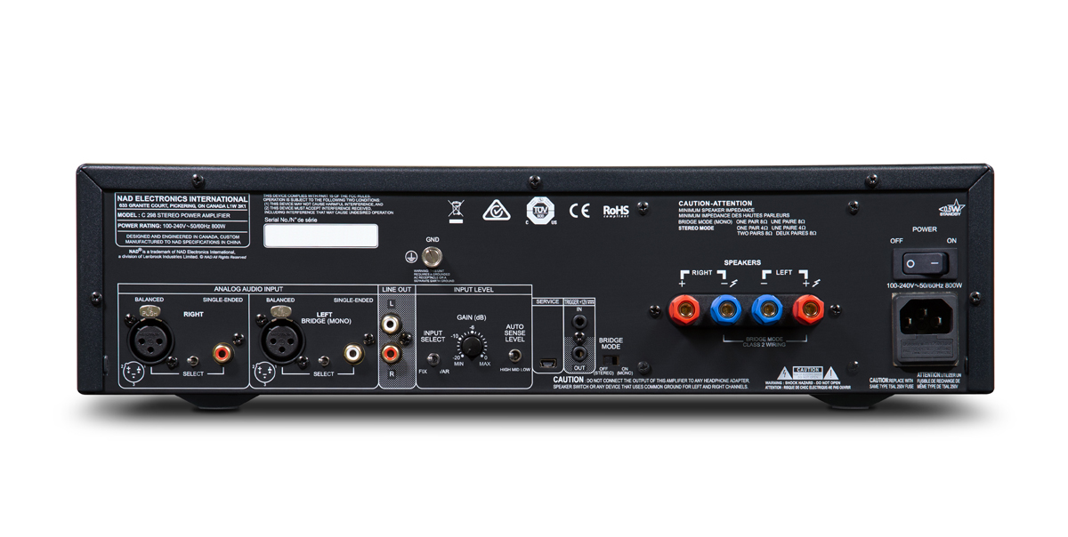 NAD C 298 Amplifier