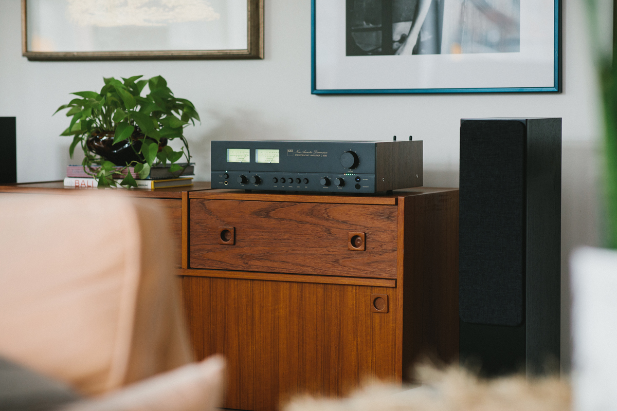 NAD Vintage Listening Sessions will include listening demos of the C 3050 Stereophonic Amplifier