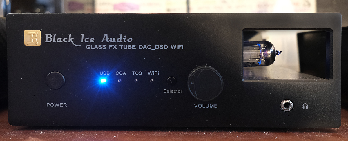 Black Ice Audio Glass FX Tube DAC/DSD WiFi