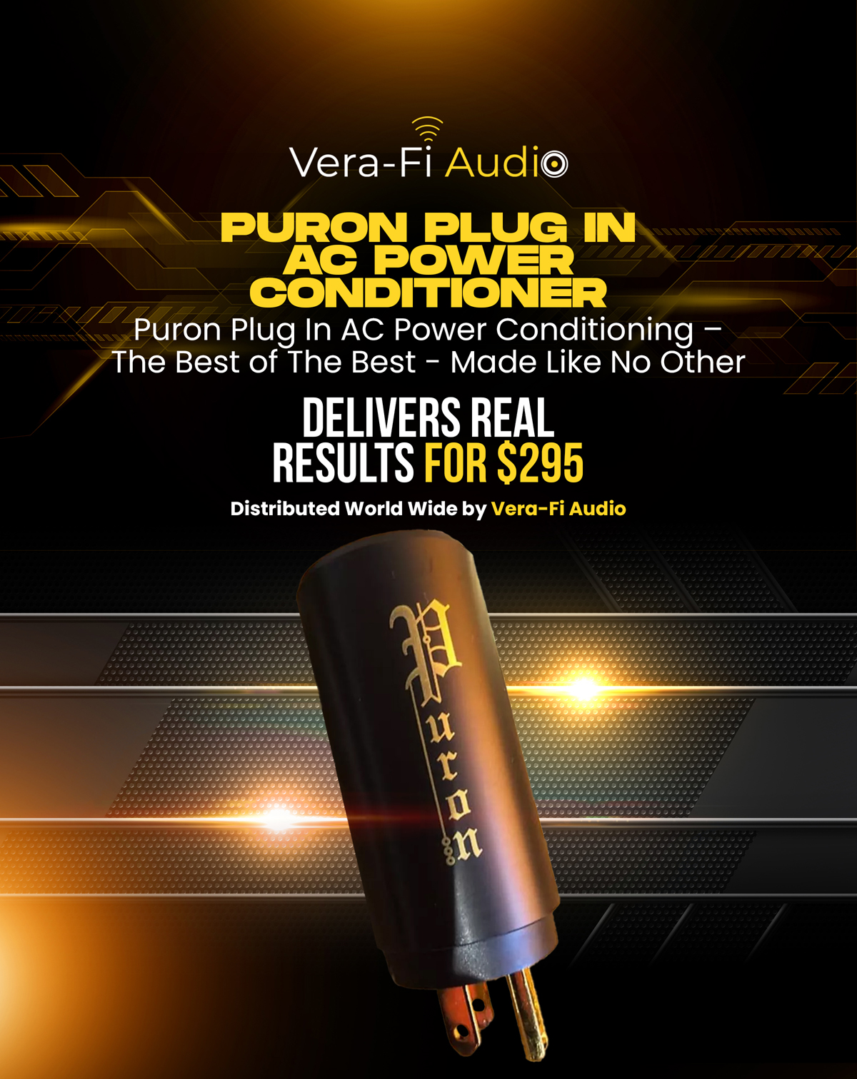 Vera-Fi Audio Puron Plug In AC Power Conditioner