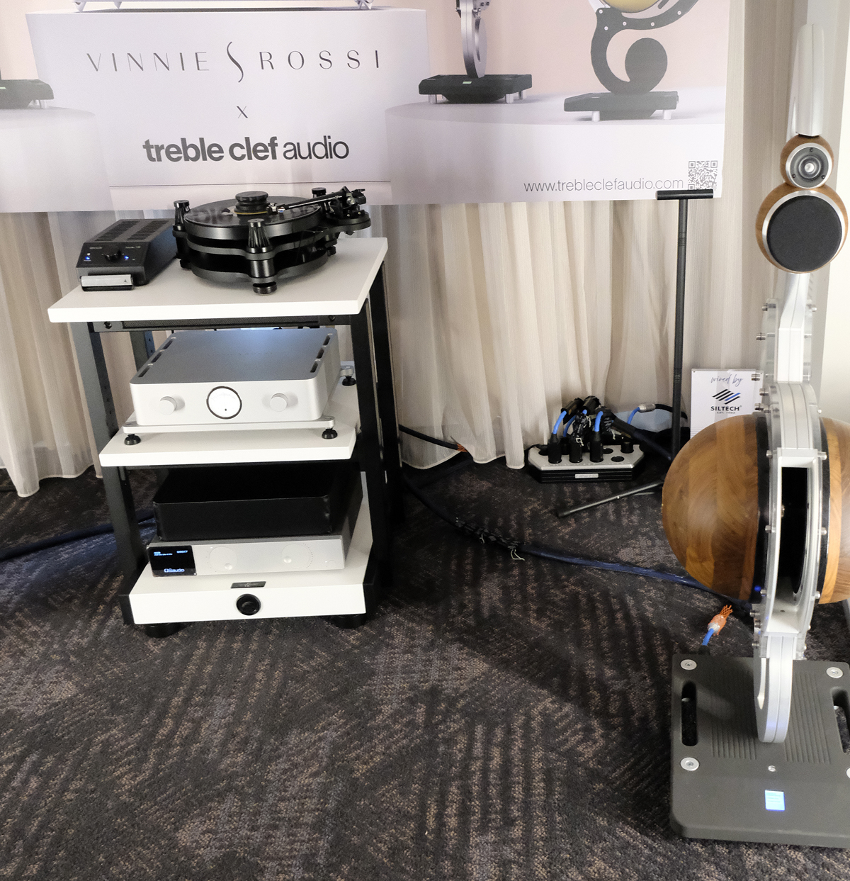 AXPONA 2026 - treble clef audio/VinnieRossi